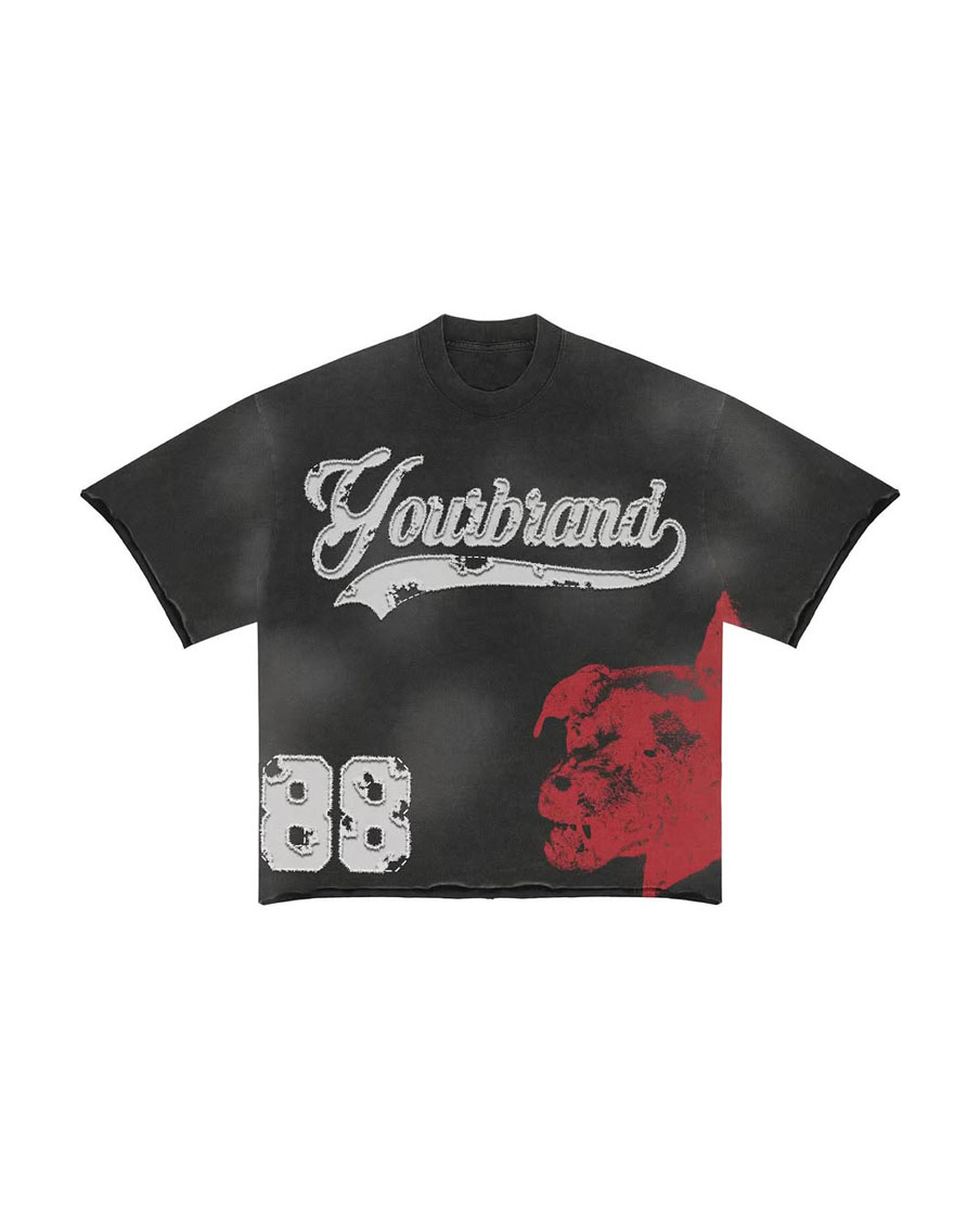 Custom Graphic Print Shirt & Shorts Set