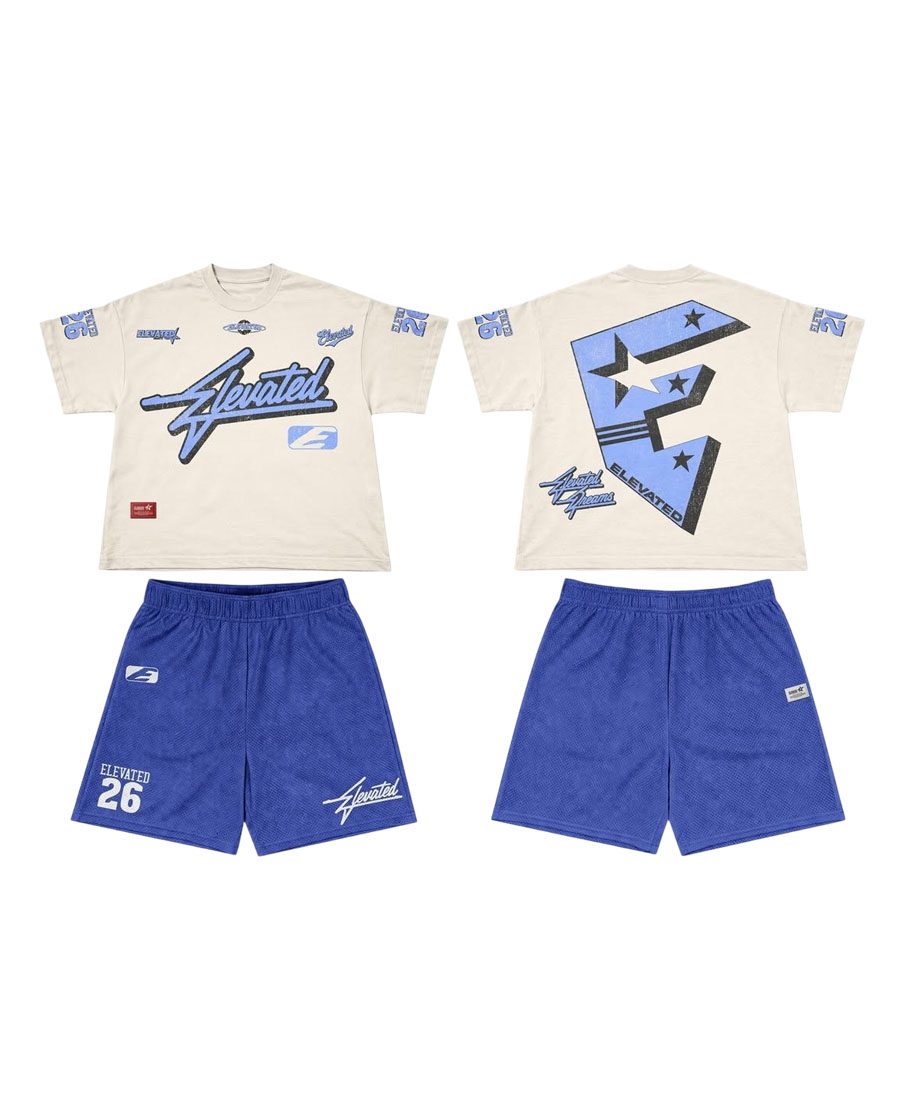 New Arrival Customized Design T Shirts & Shorts Set 