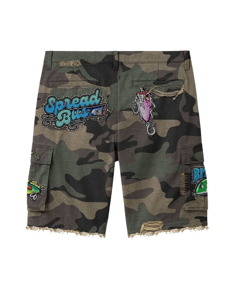 High Quality Custom Washed Denim Summer Casual Shorts