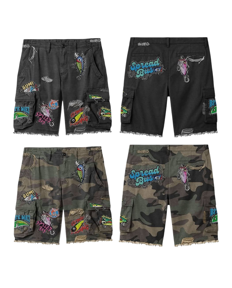 High Quality Custom Washed Denim Summer Casual Shorts