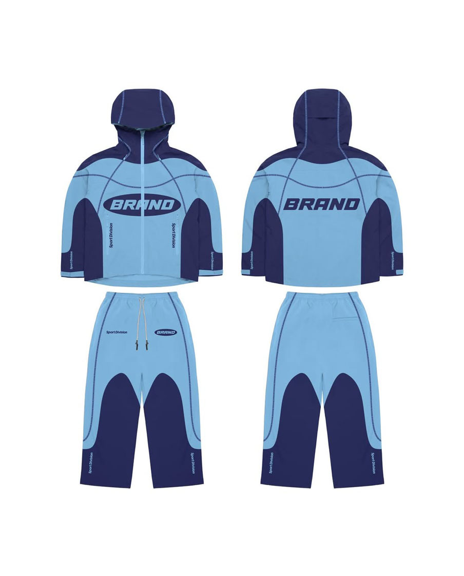 Custom Sublimation Windbreaker Tracksuit