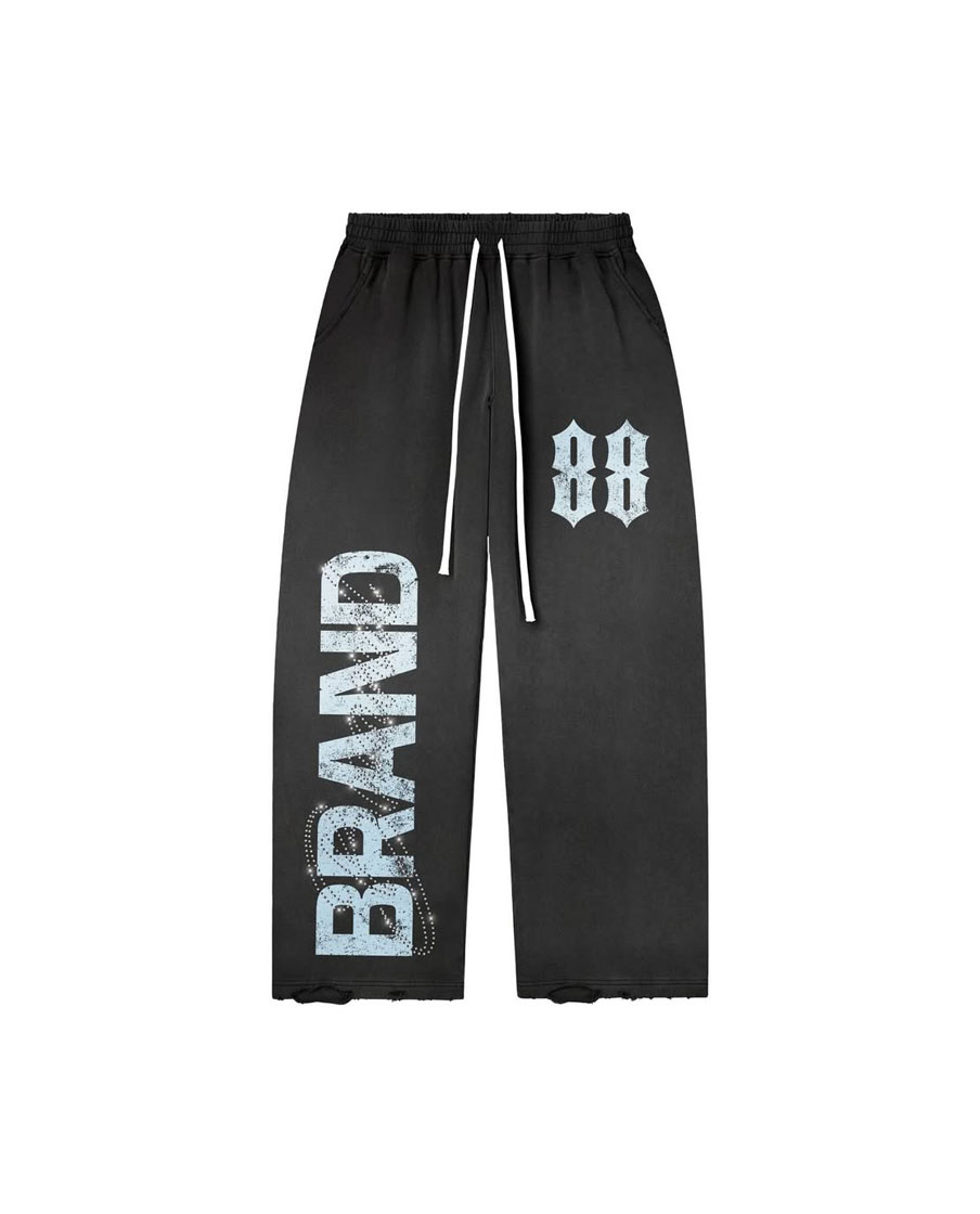 2-Piece Branded Hoodie & Sweatpants Tracksuit Set