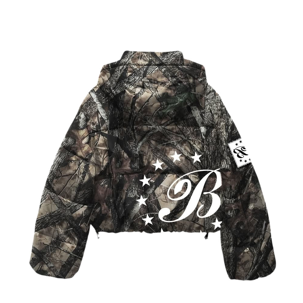 Custom Bubble Wind Breaker Puffer Winter Jacket For Men