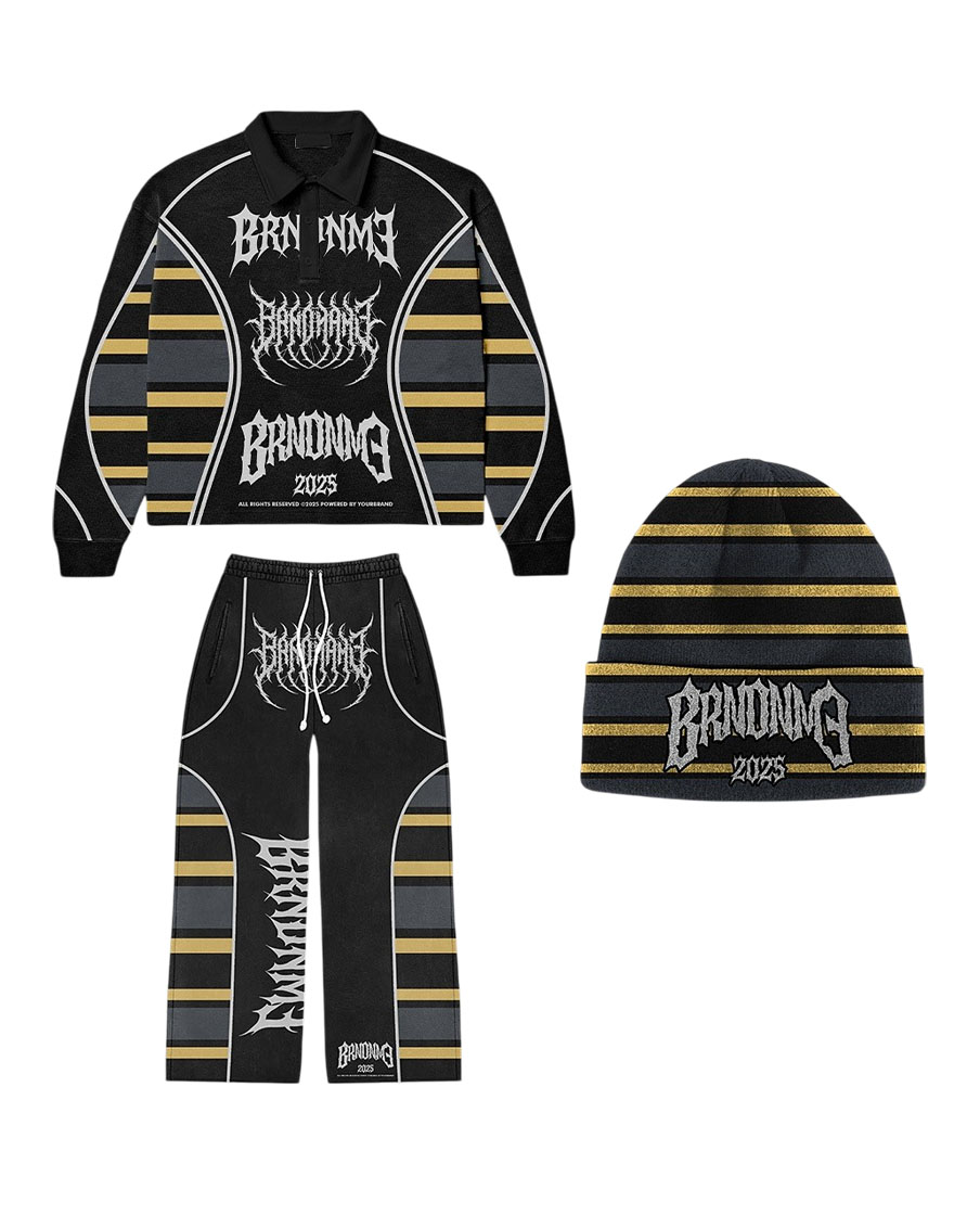 Customized Branding Design  2026 Street Wear Sweat Set