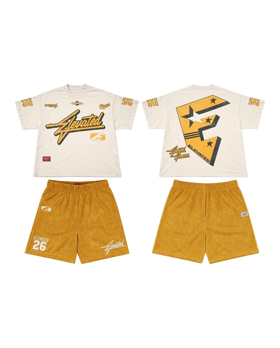 New Arrival Customized Design T Shirts & Shorts Set 