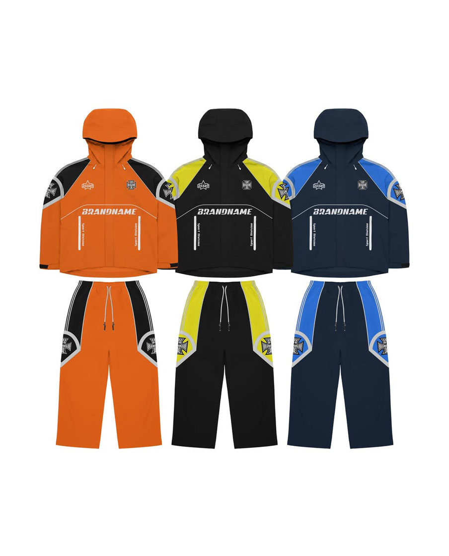 Custom Sublimation Style Windbreaker Suit