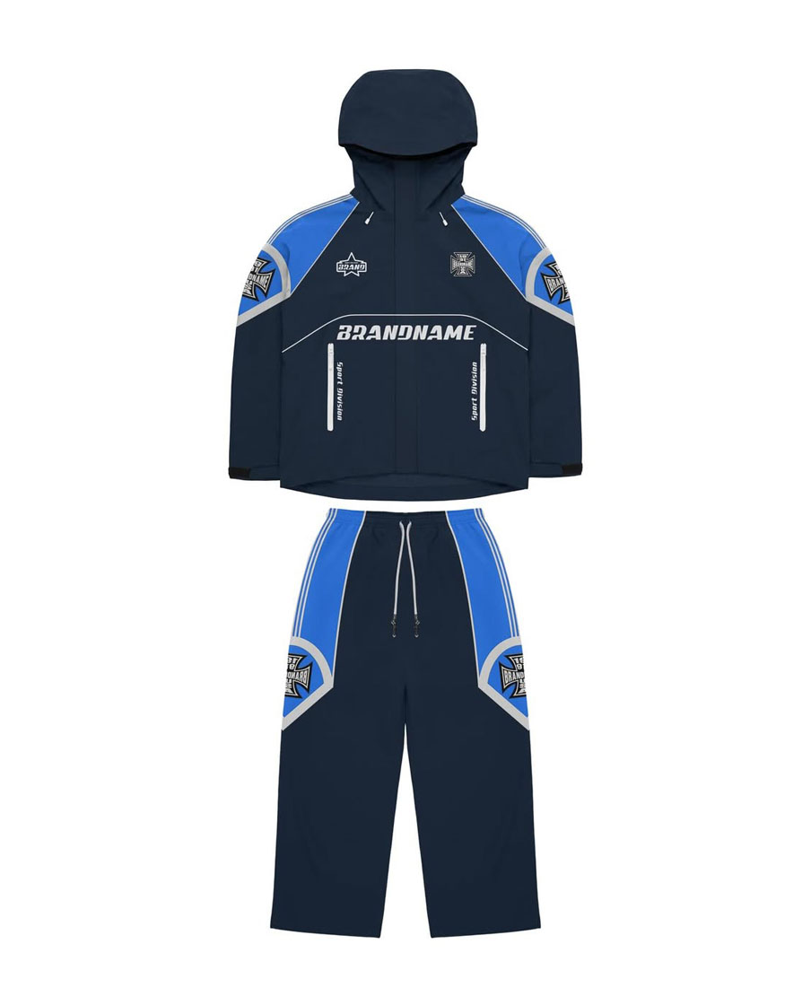 Custom Sublimation Style Windbreaker Suit