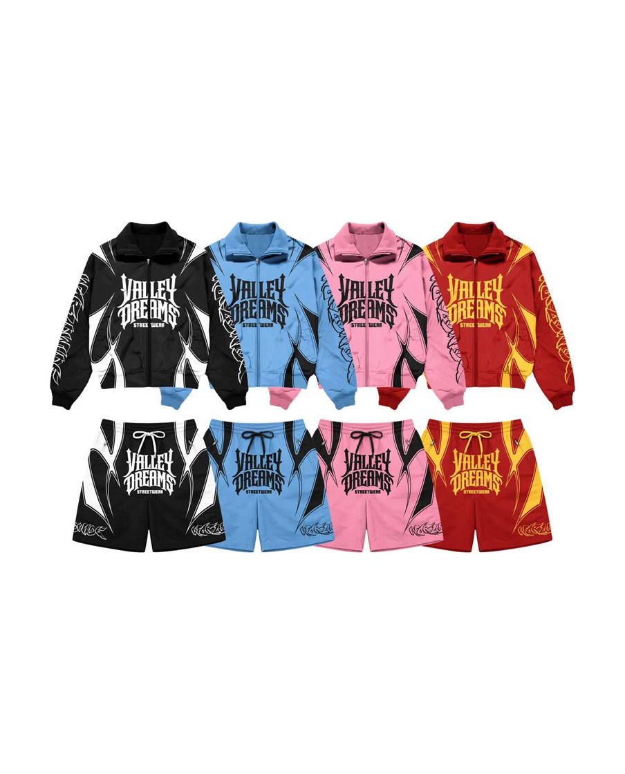 Valley of Dreams Design Windbreaker Tracksuit