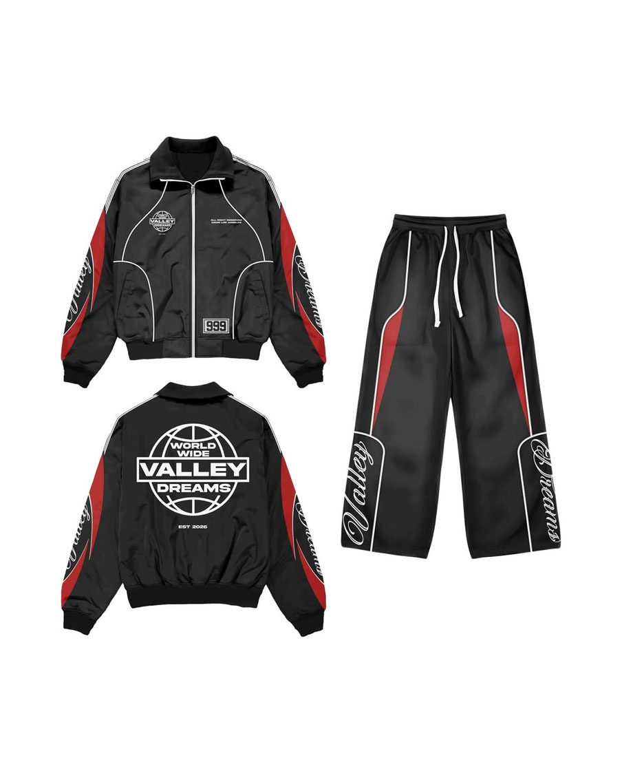 Custom Manufacturer Sublimation Style Windbreaker Tracksuit