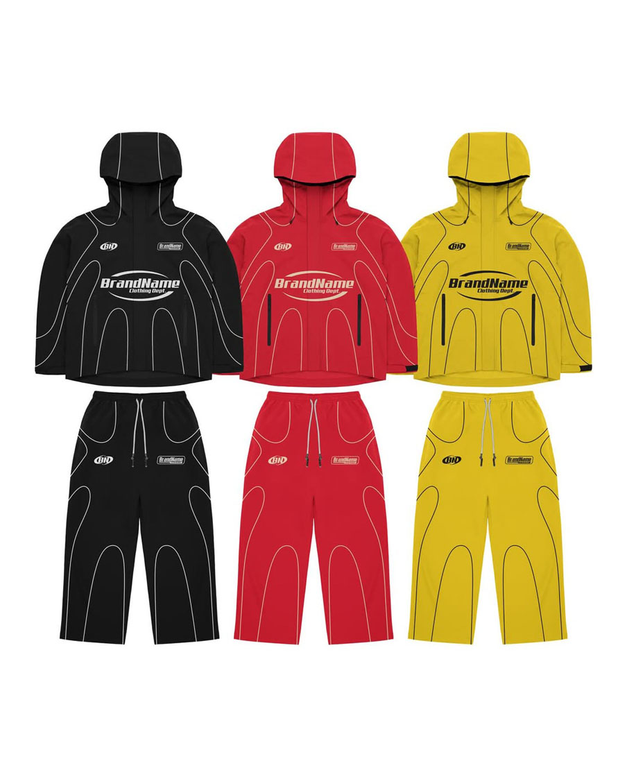 Custom Sublimation Windbreaker Tracksuit