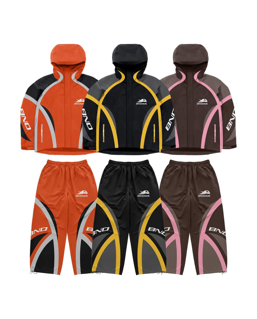 High Premium Style Windbreaker Tracksuit Set