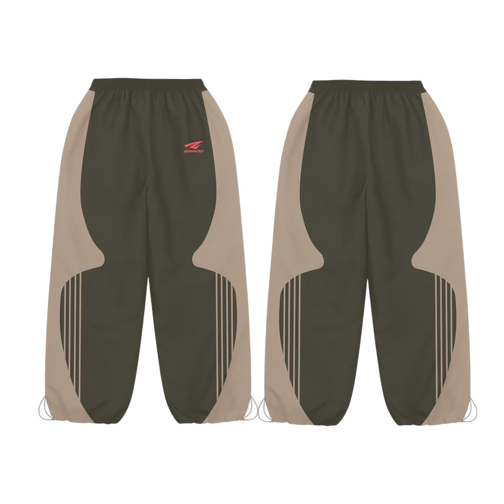 Custom Sublimation Windbreaker Jacket & Sweatpants Two Piece Set                                                                   