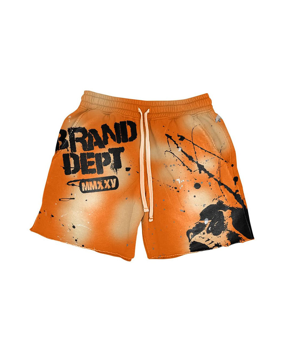 Custom Urban Style Graffiti Shorts & Tees Set