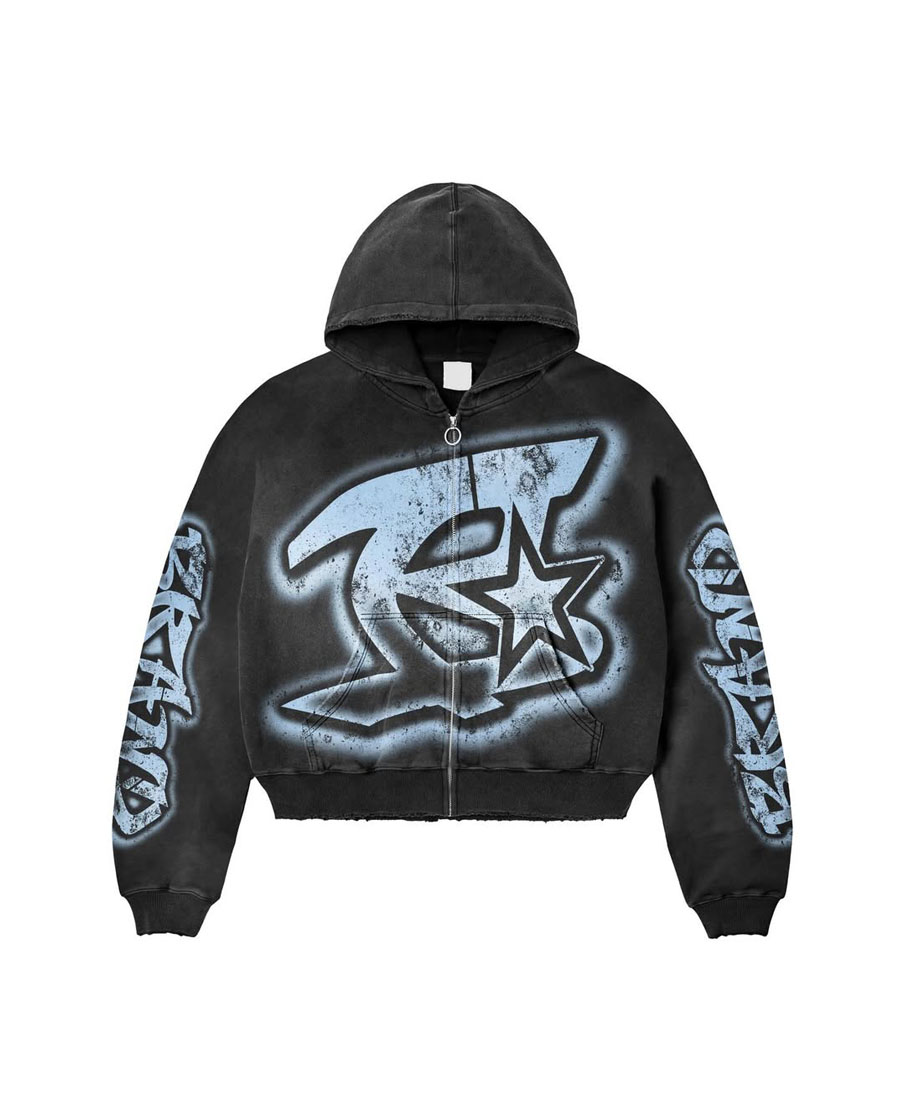 Custom Graffiti Hoodie & Sweatpants Sweatsuit Set