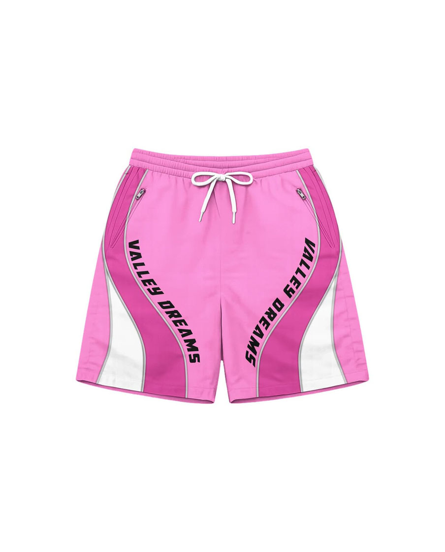 Custom Street Wear Windbreaker Shorts Set