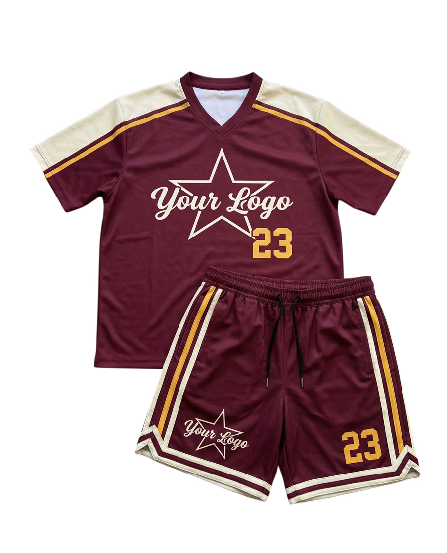 New Arrival Customized Style Summer Shorts Set