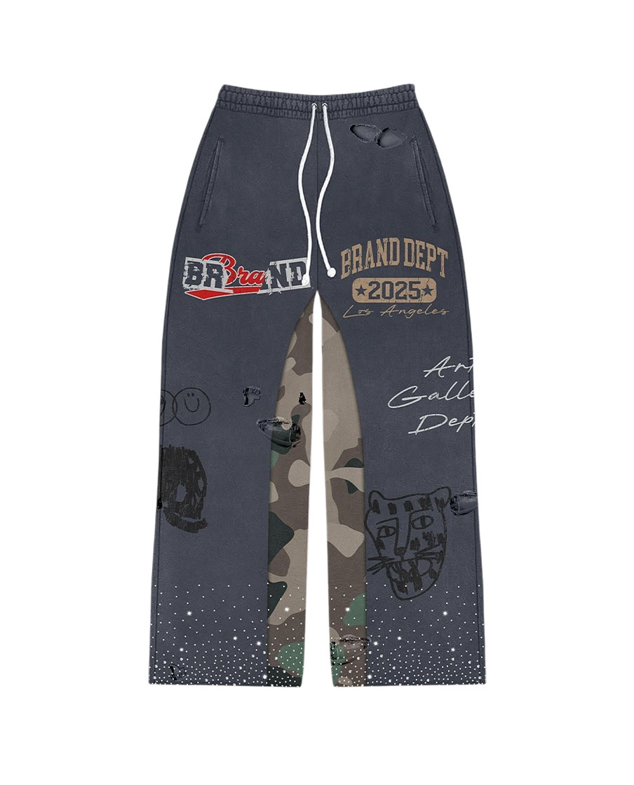 Custom Manufacturer Urban Graffiti Design Tracksuit Set