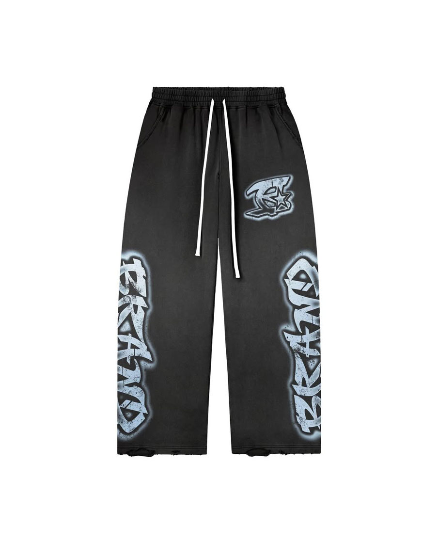 Custom Graffiti Hoodie & Sweatpants Sweatsuit Set