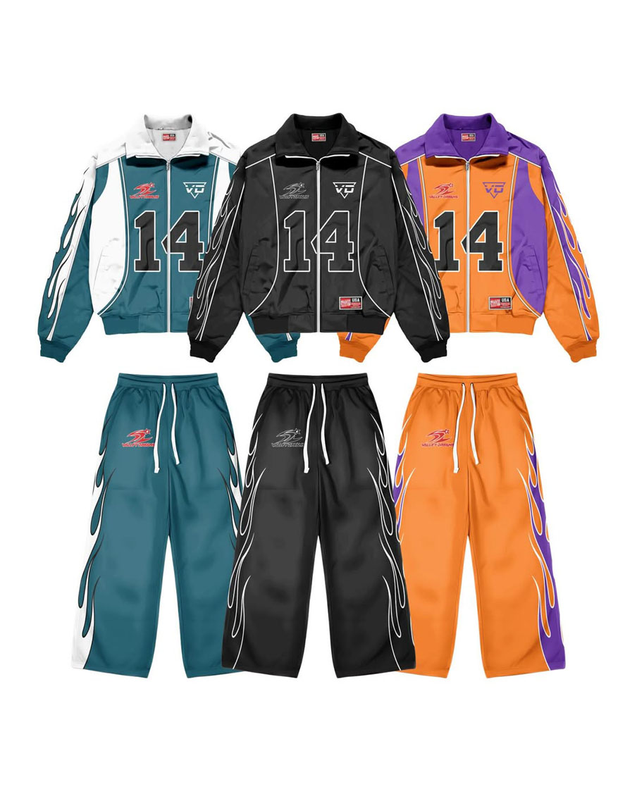 Custom Sublimation Style Windbreaker Suit