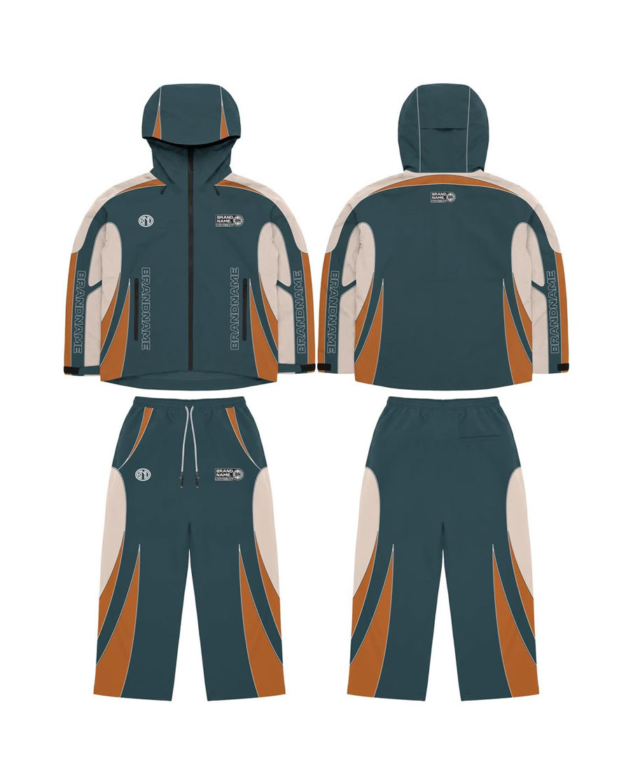High Quality Stylish Windbreaker Track Suit Set