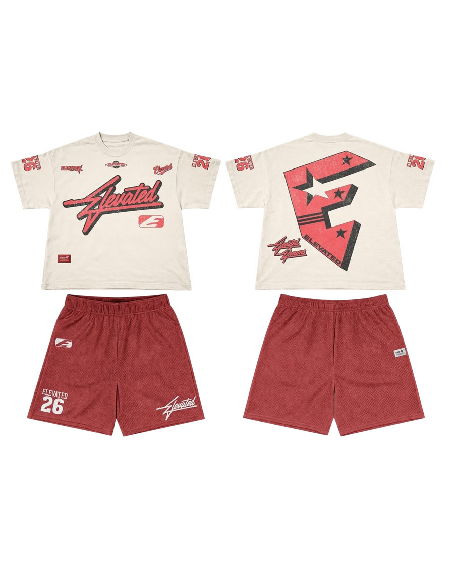 New Arrival Customized Design T Shirts & Shorts Set 