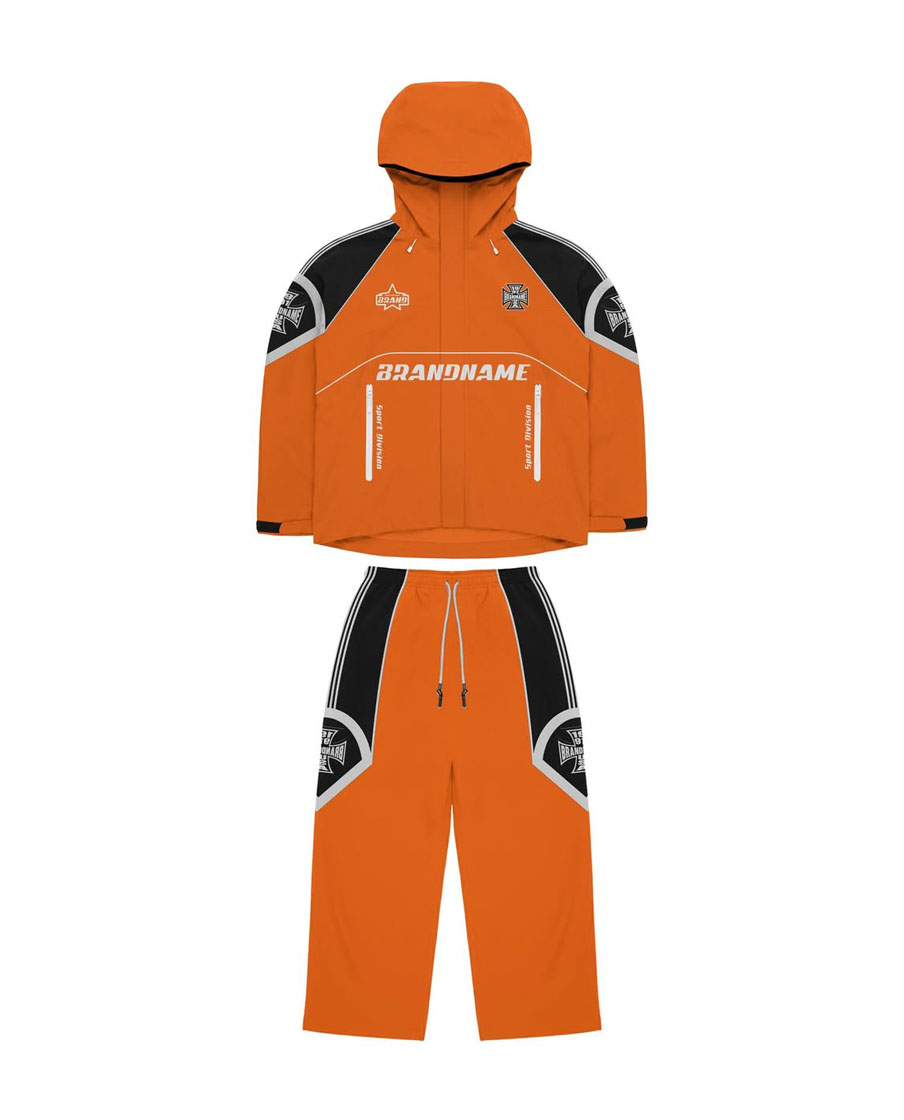 Custom Sublimation Style Windbreaker Suit