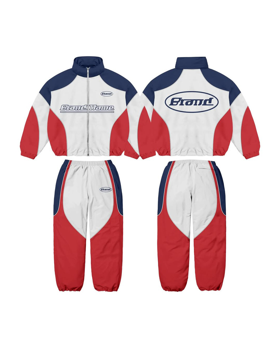 Custom Sublimation Windbreaker Tracksuit