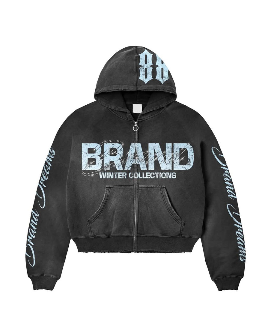 2-Piece Branded Hoodie & Sweatpants Tracksuit Set