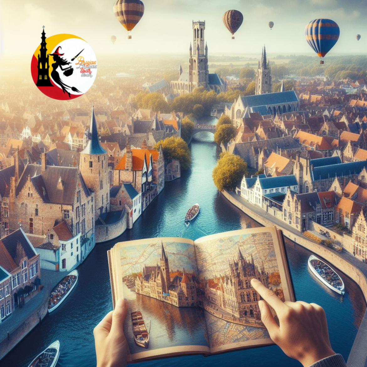 ⭐️Free tour Medieval Brujas⭐️Con degustación de Chocolate🍫