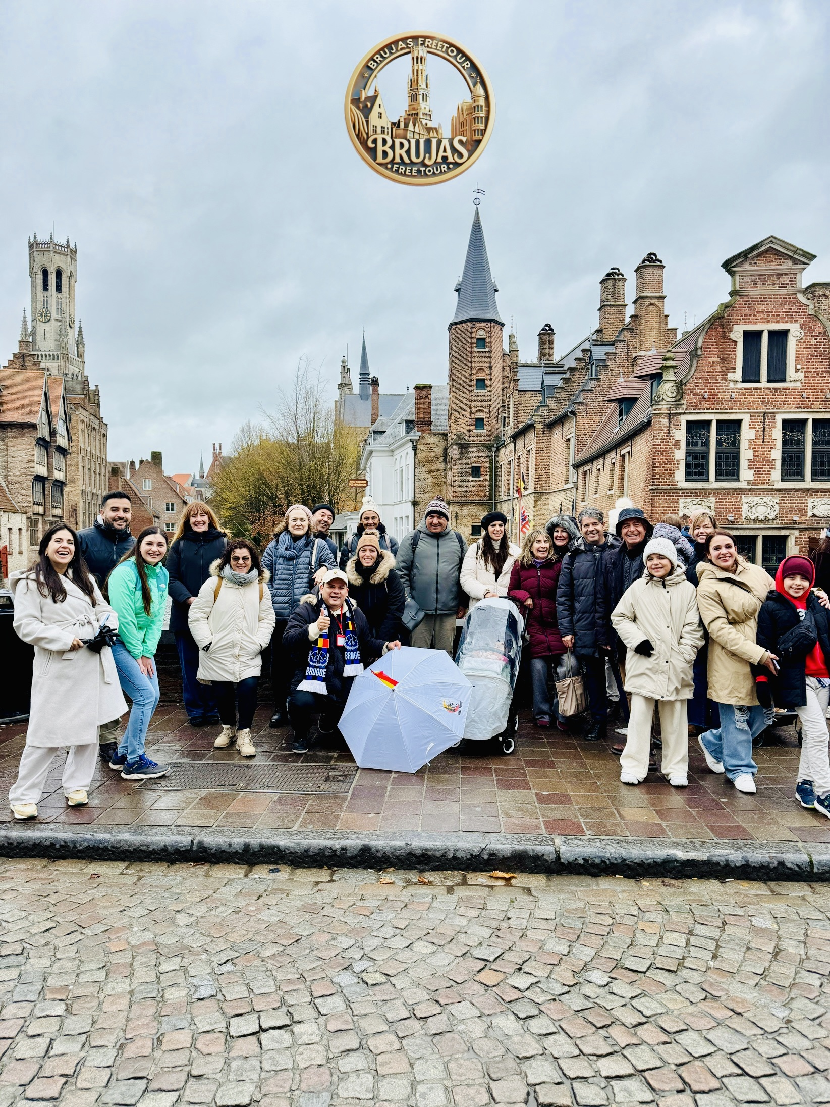 Free tour en Brujas con degustación de Chocolate 🍫