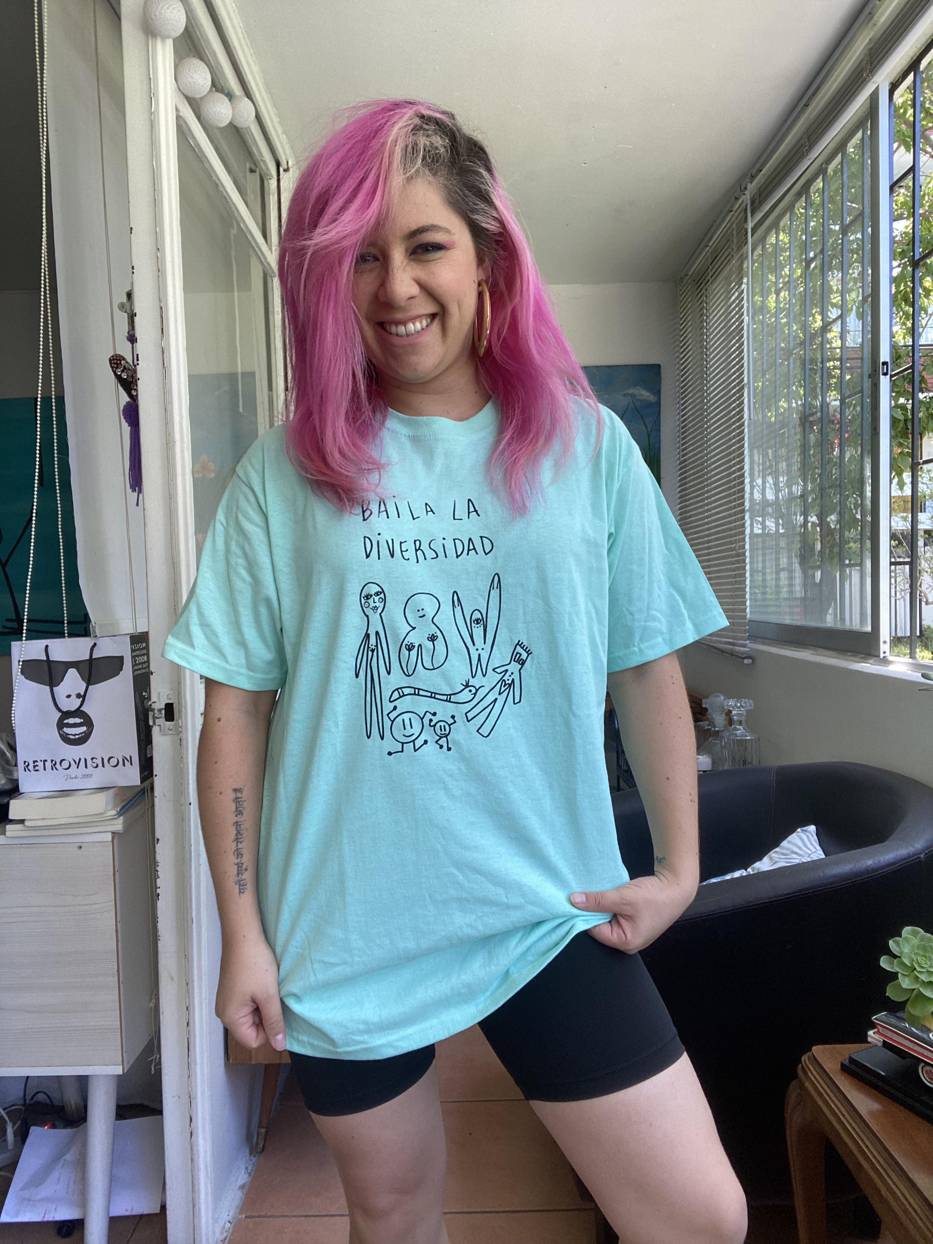 Baila la diversidad, Menta, Talla L