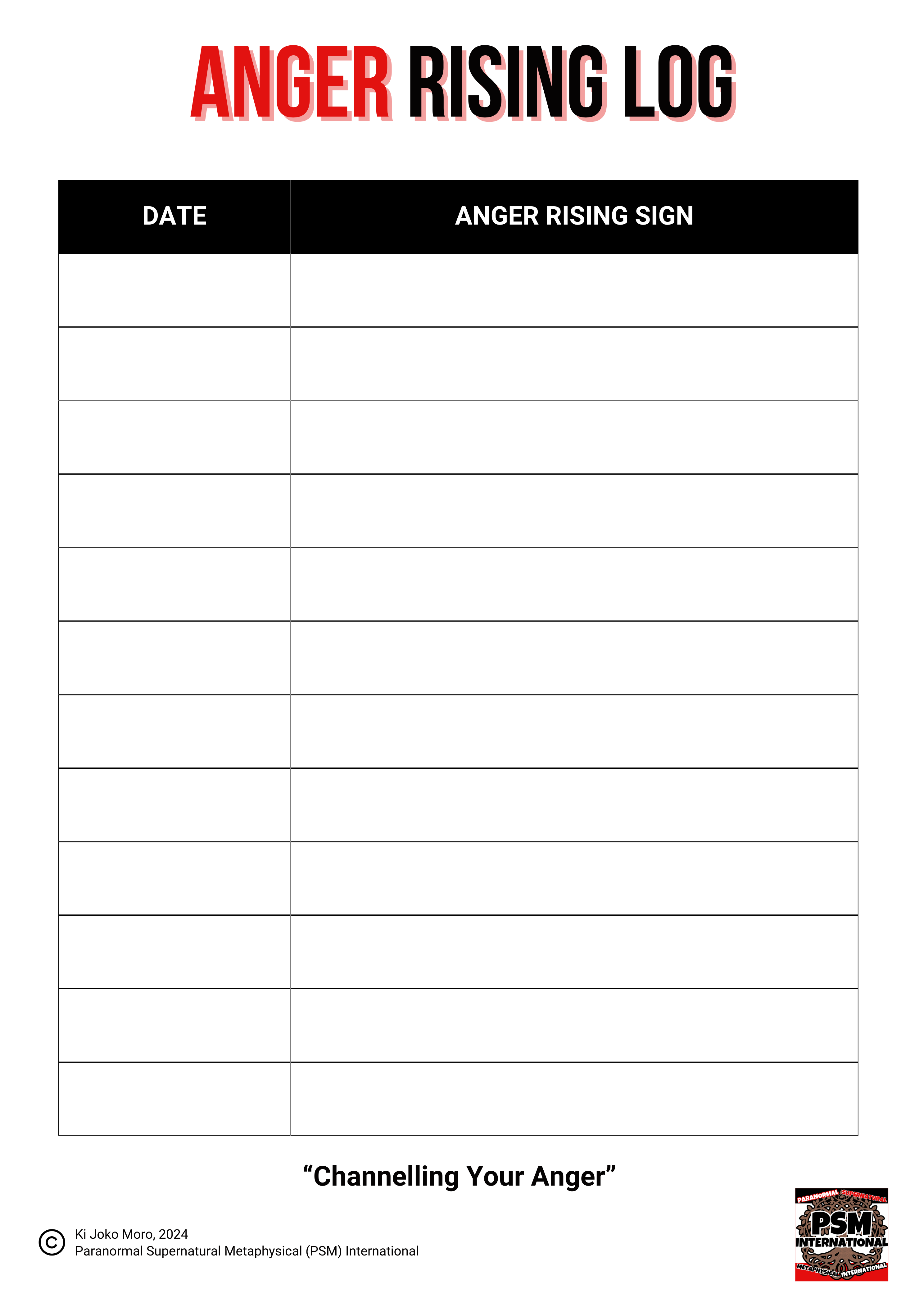 Channelling Your Anger Ebook