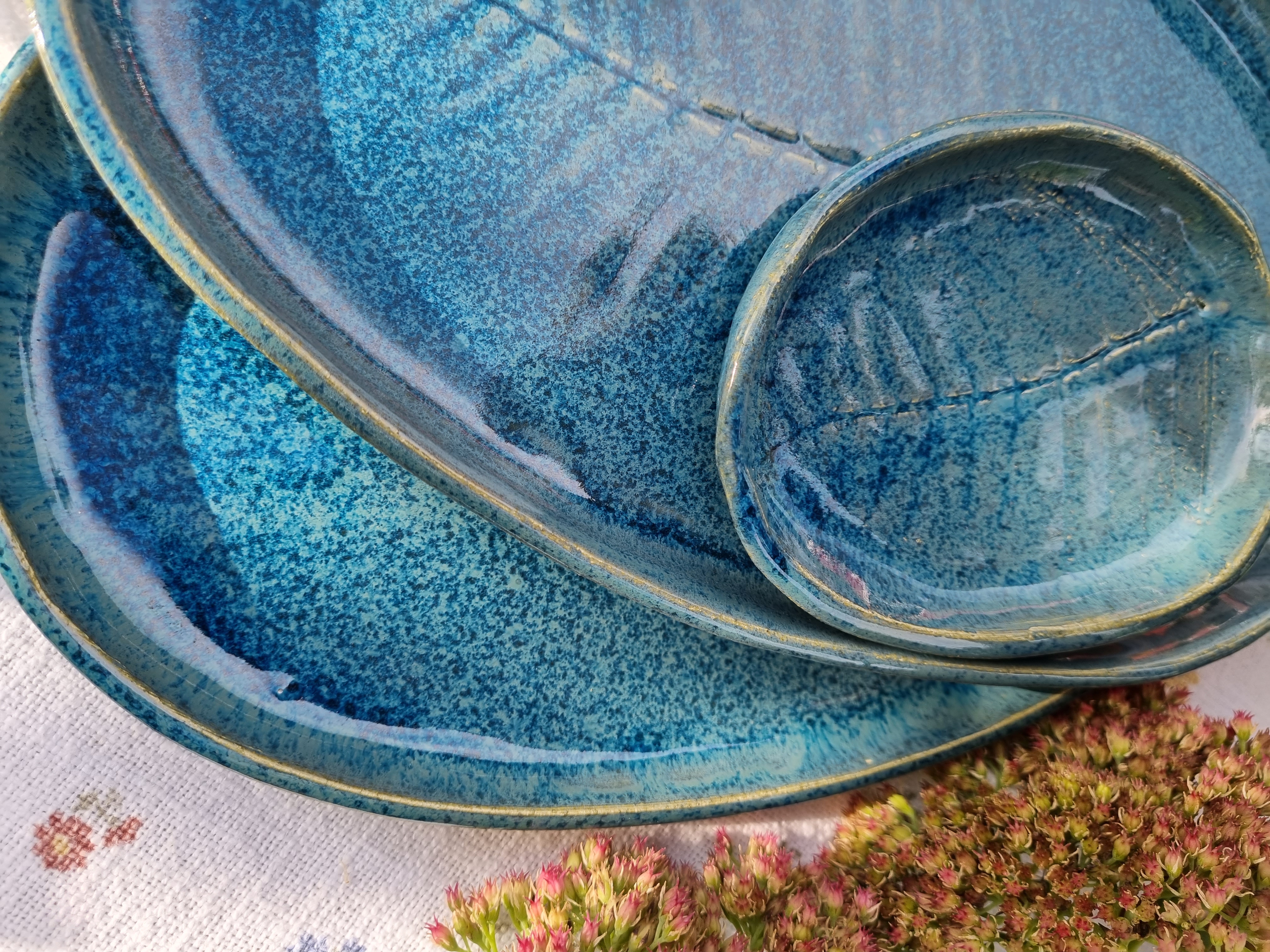 Pailga lėkštė "Mėlynė"