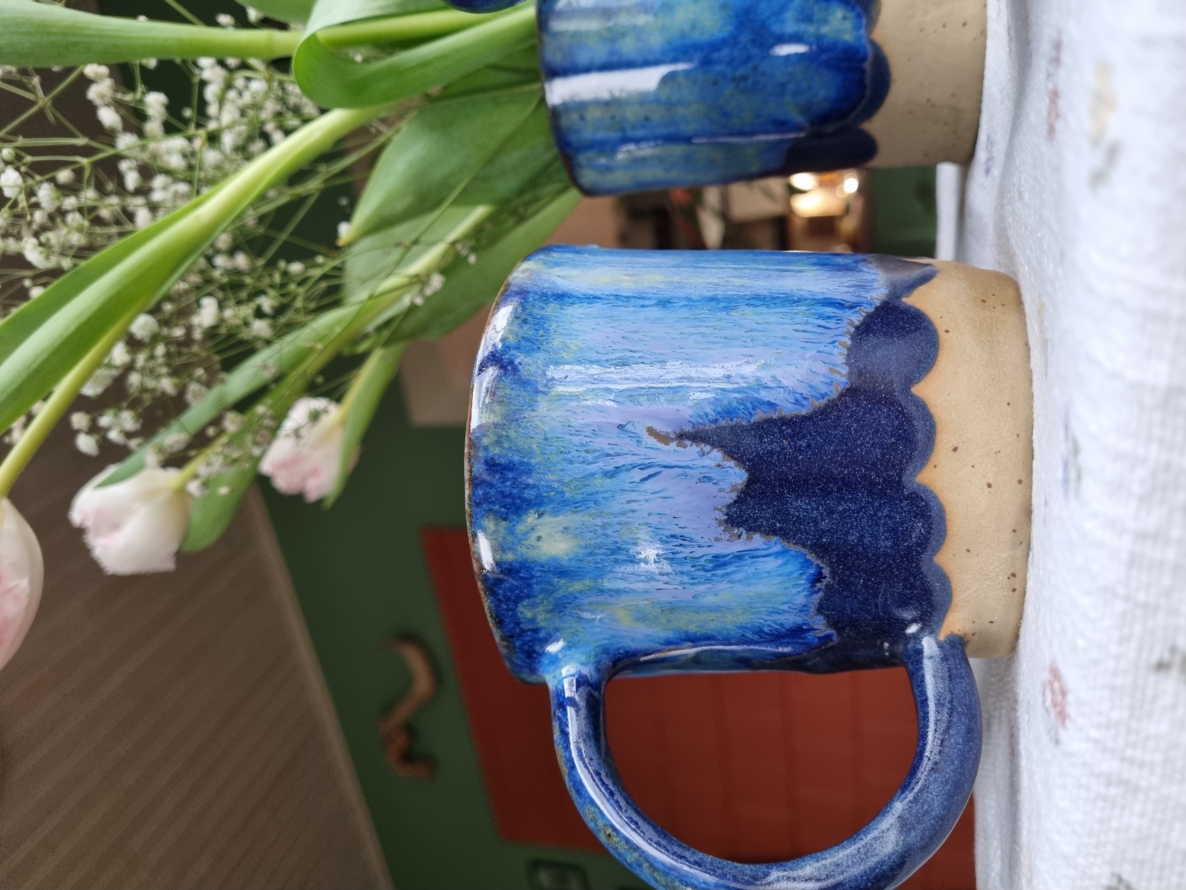 Puodelis "Žvaigždėta naktis"