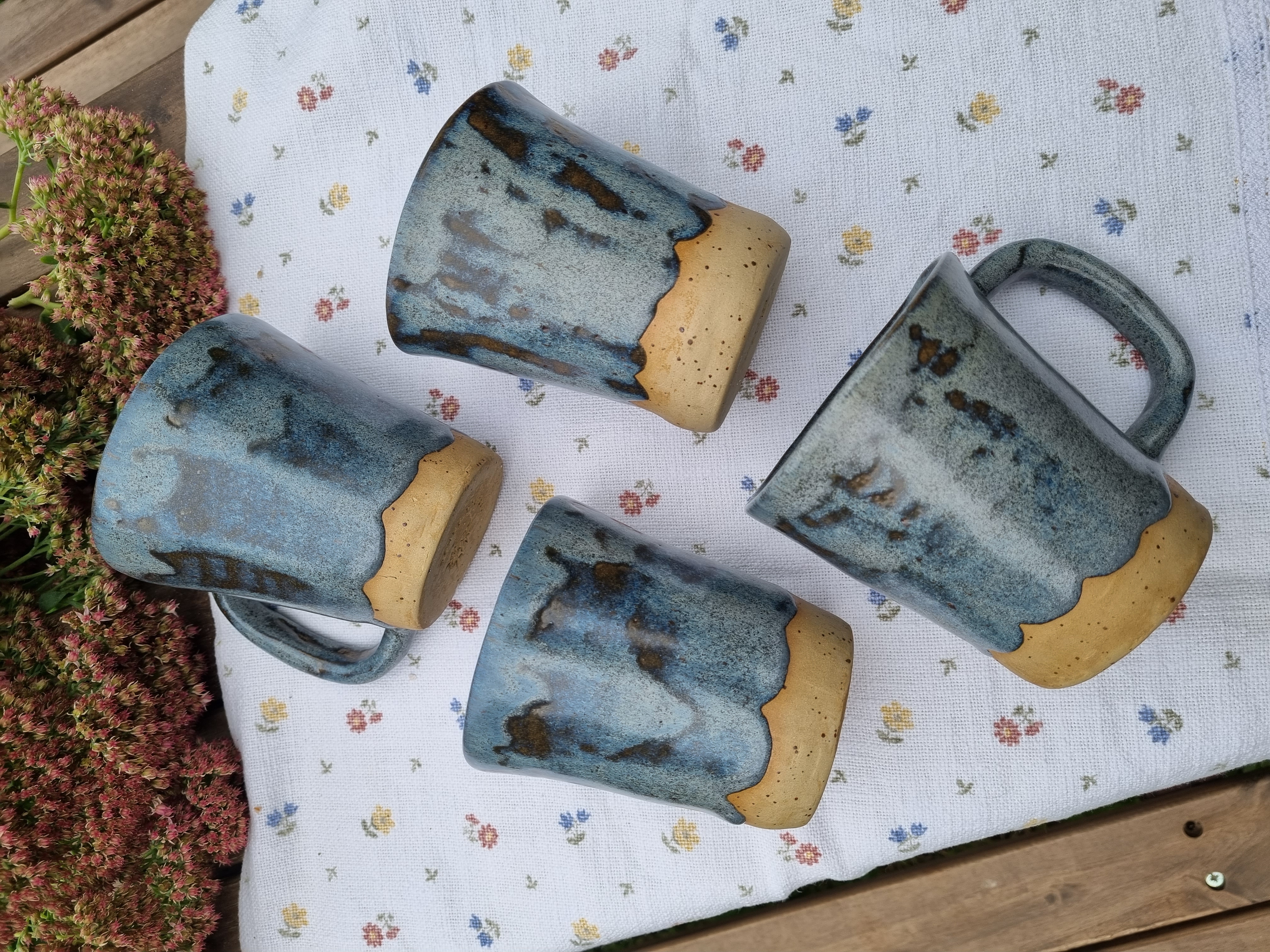 Puodelis "Mėlynas akmuo"