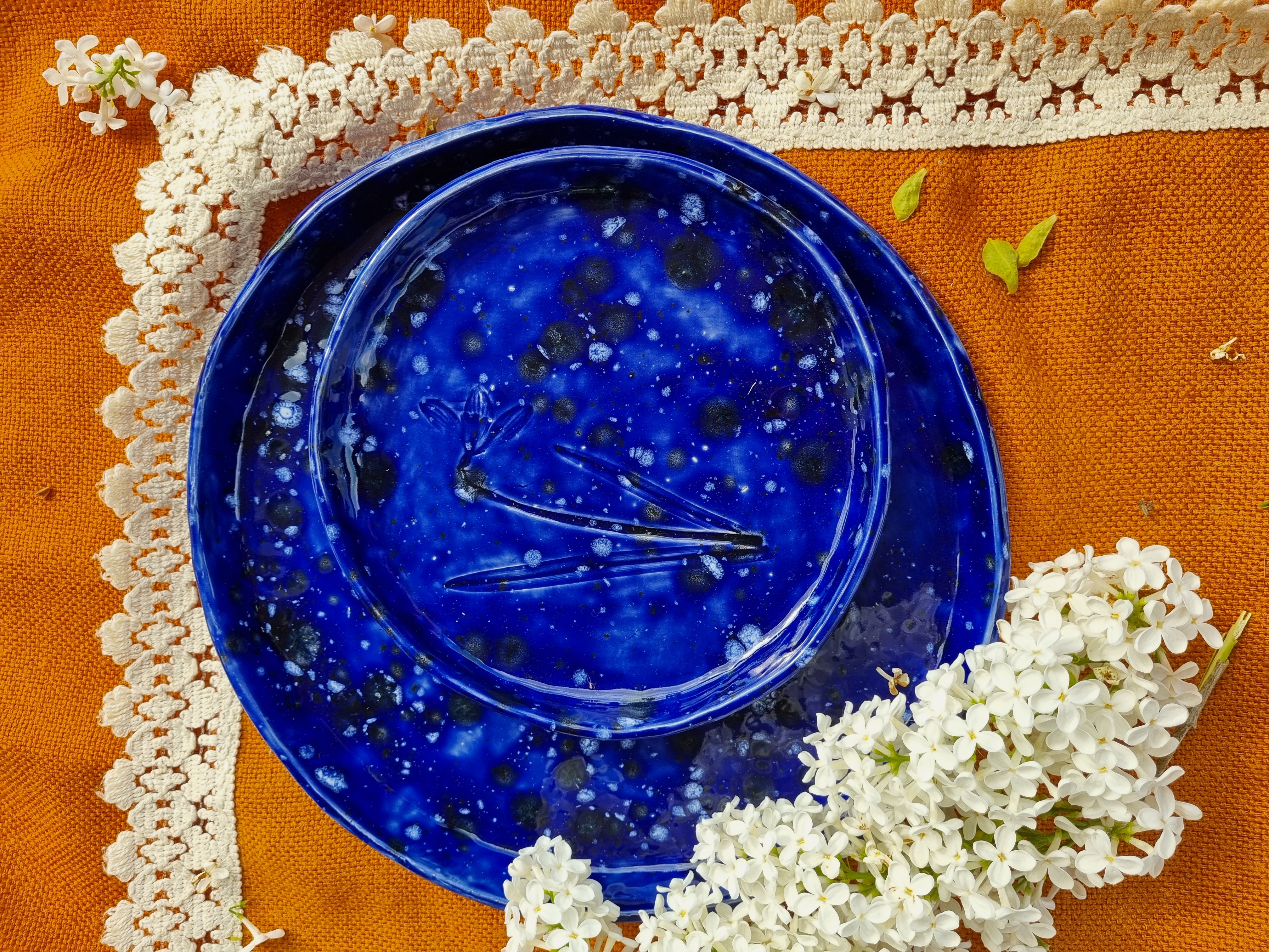 Lėkštė "Mėlyni debesys"