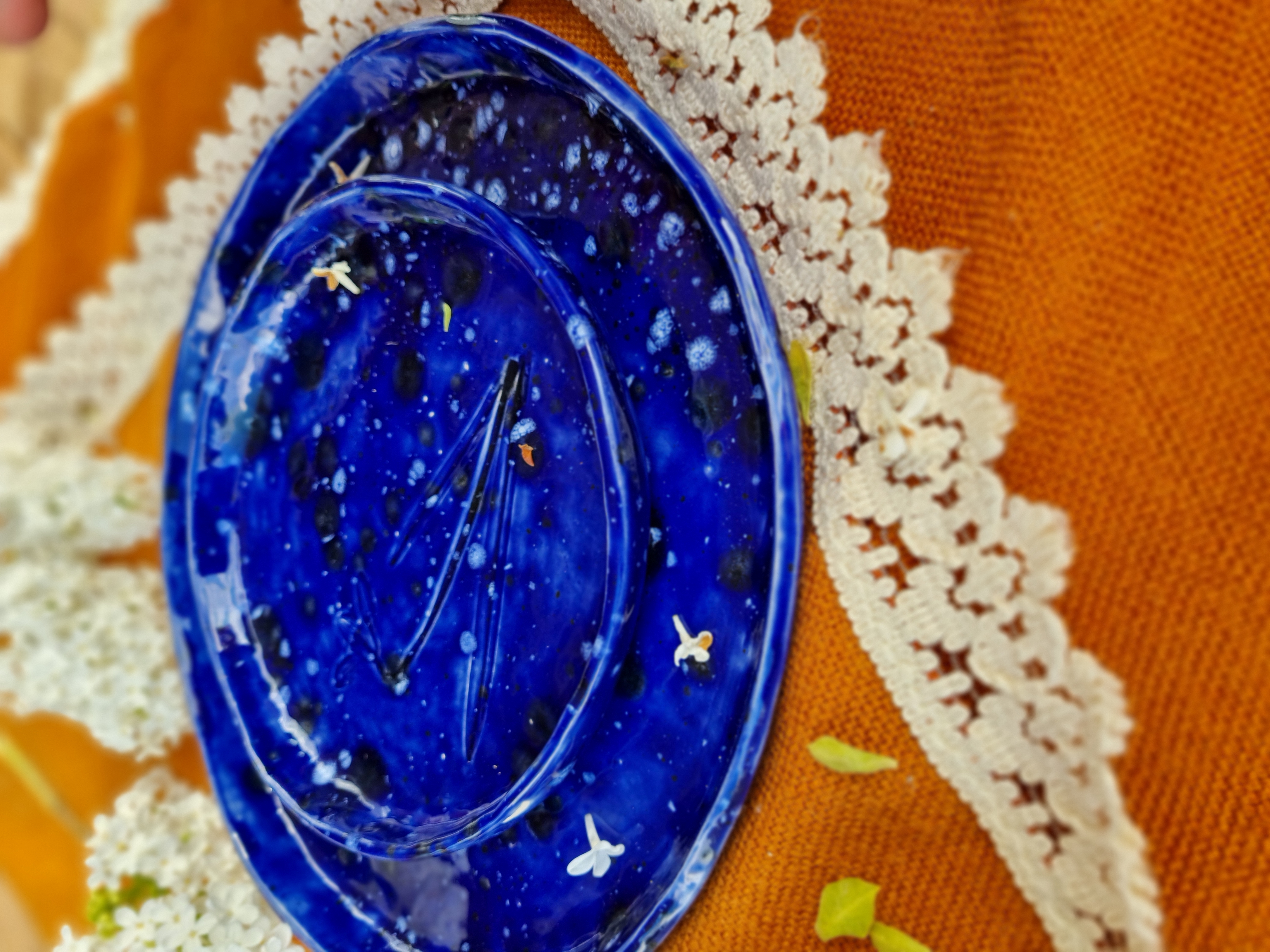 Lėkštė "Mėlyni debesys"