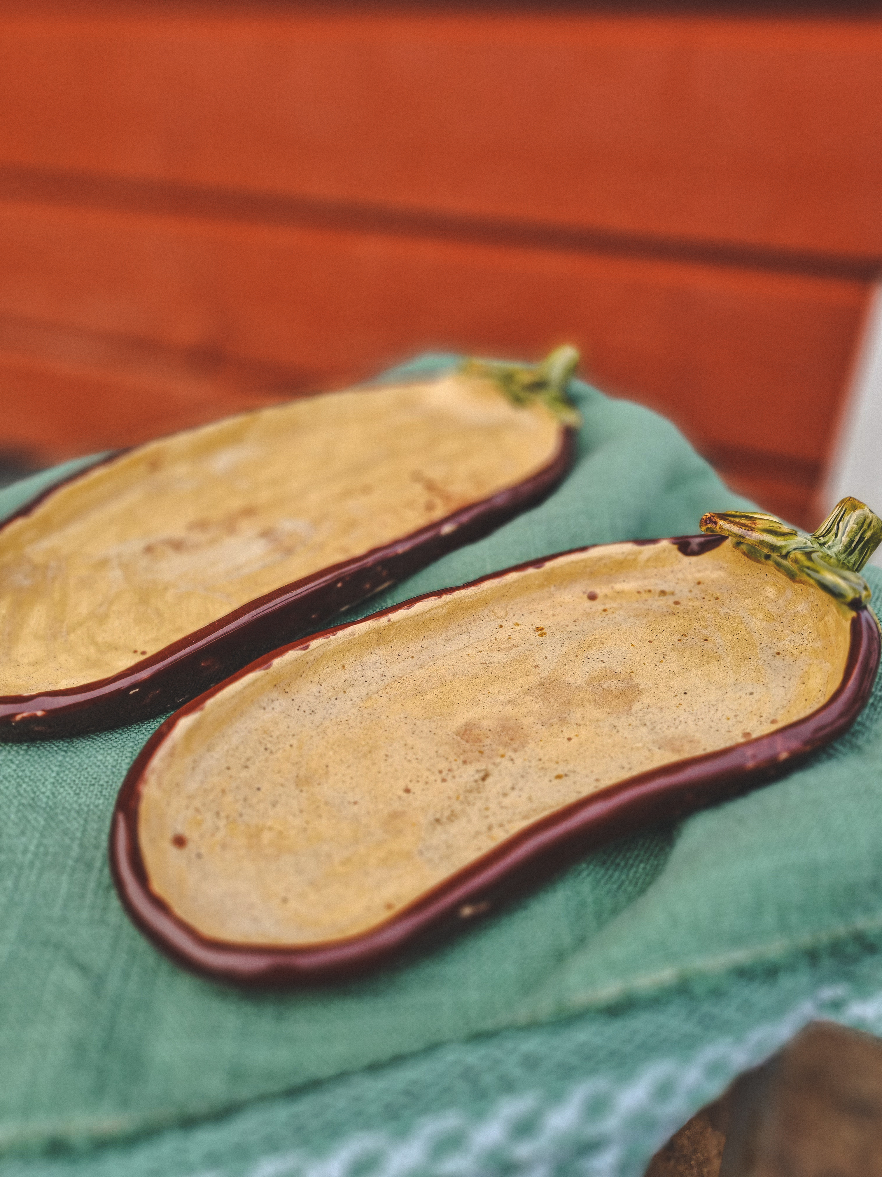 Lėkštė užkandžiams "Baklažanas" 