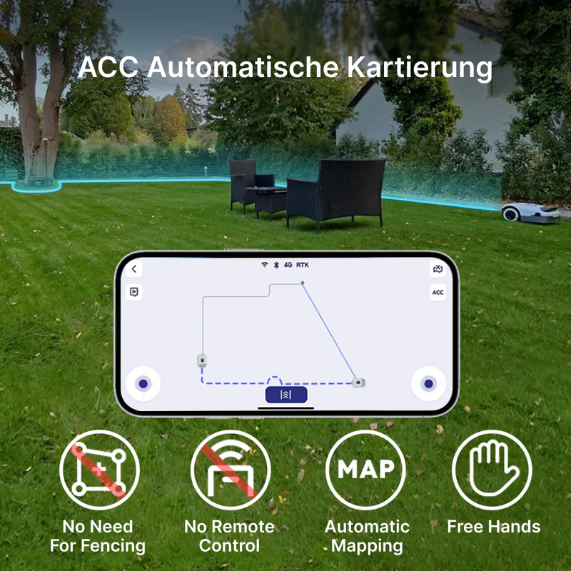 Anthbot Genie 600E 9a RTK/NetRTK vejos robotas