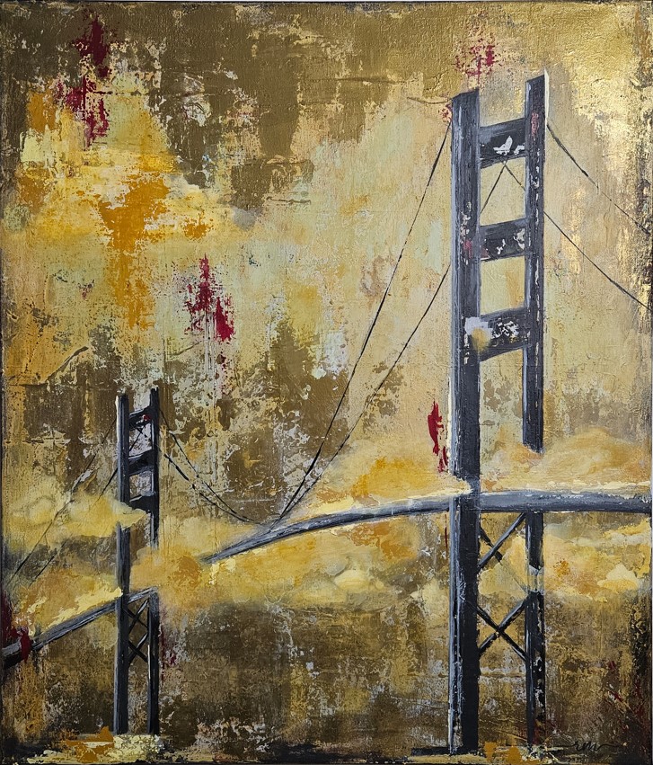Fazendo pontes (60x70Cm)