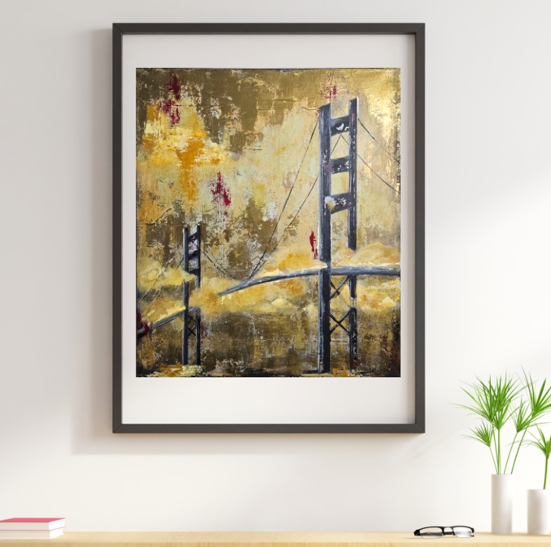 Fazendo pontes (60x70Cm)