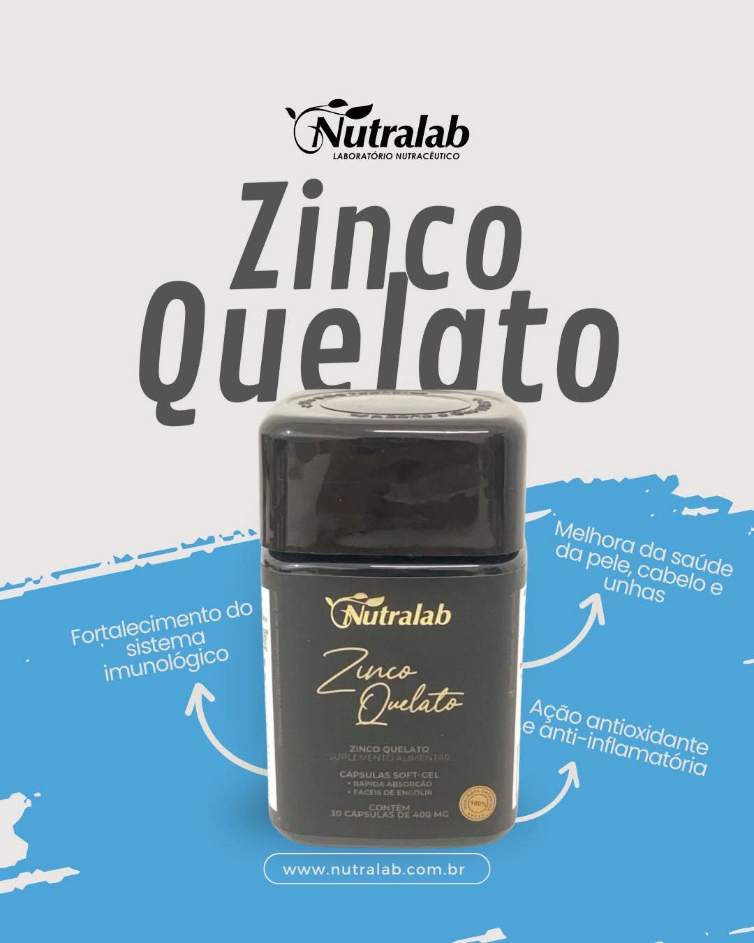 Zinco Quelato C/30 capsúlas