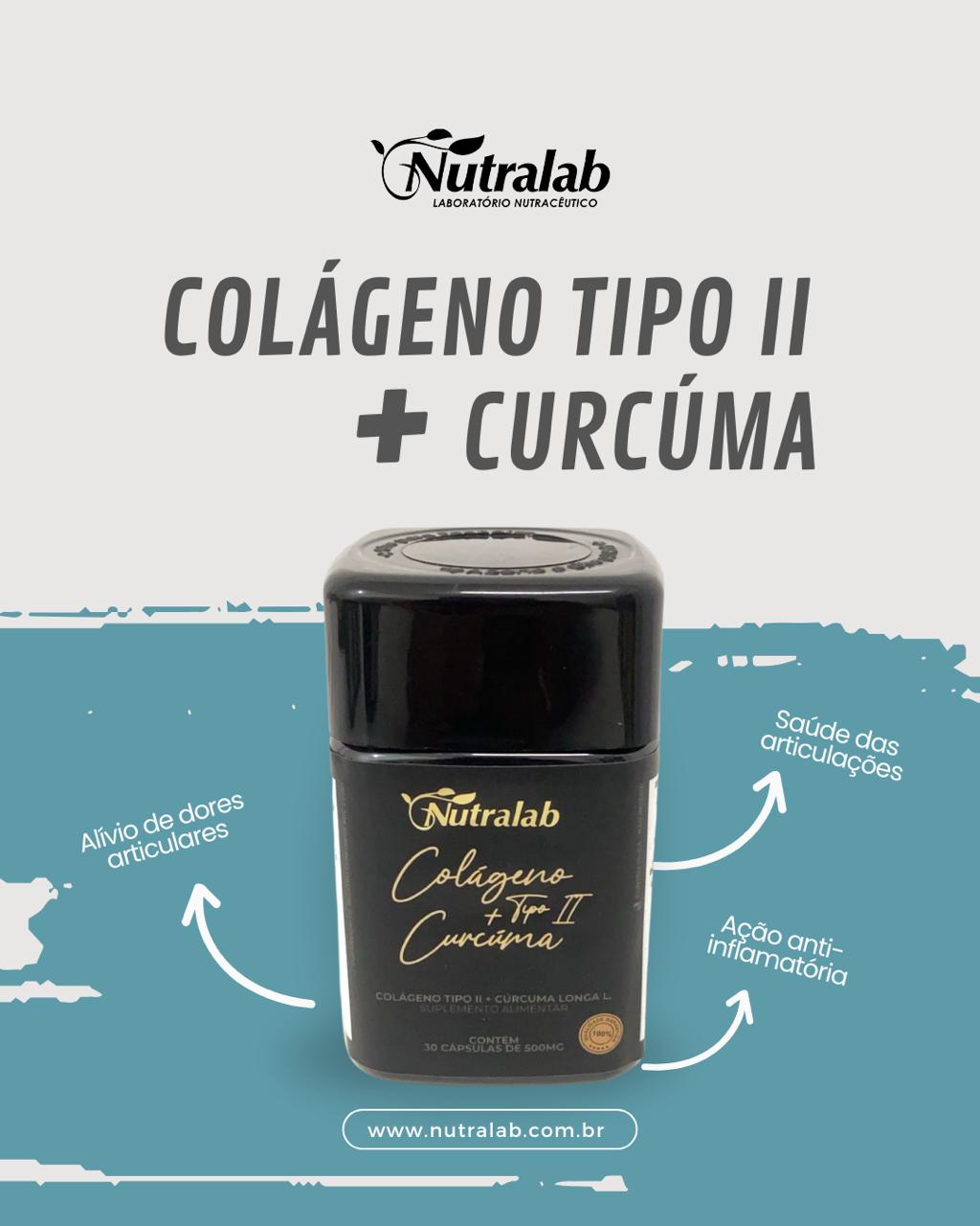 Colágeno Tipo II + Cúrcuma c/30 capsulas