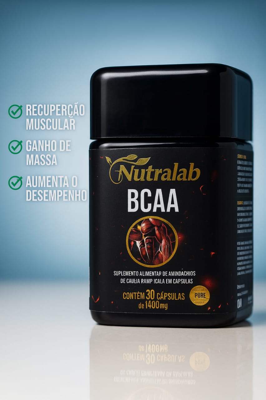 Bcaa Nutralab c/30 caps