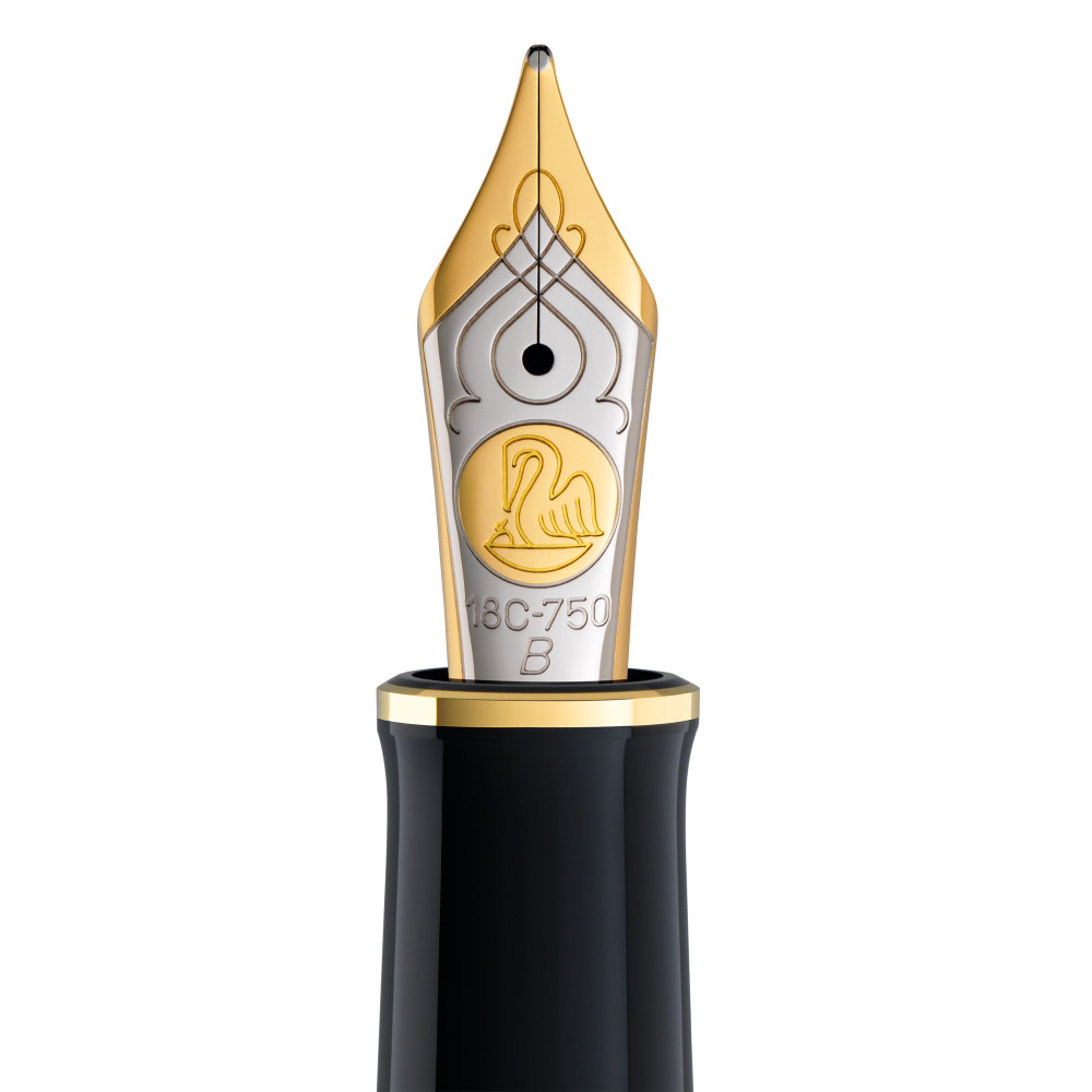 Pelikan Nib for M1000 M1005 Raden Maki-e - 18C 750 gold two tone EF F M B or BB