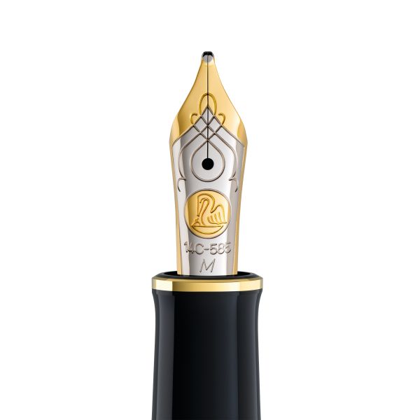 Pelikan Nib for M400 - 14Ct 585 gold two-tone EF F M B 