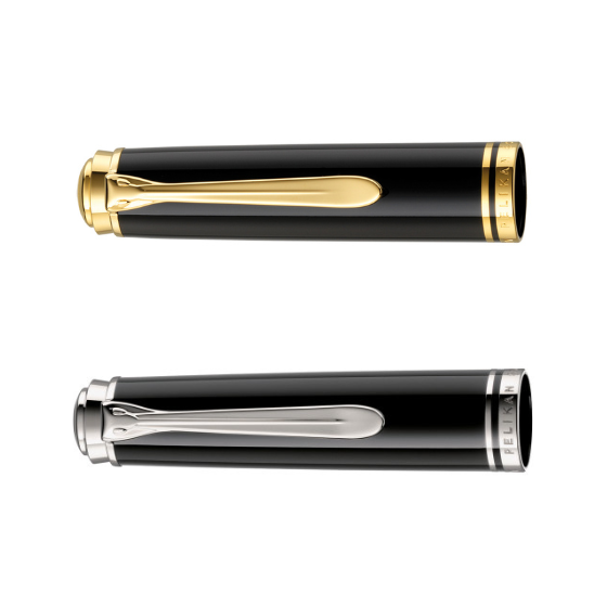 Pelikan piston fountain pen Souverän M600 M605 black spare part cap
