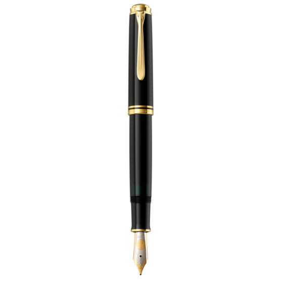 Pelikan Fountain pen Souveran M1000 green black EF F M B BB