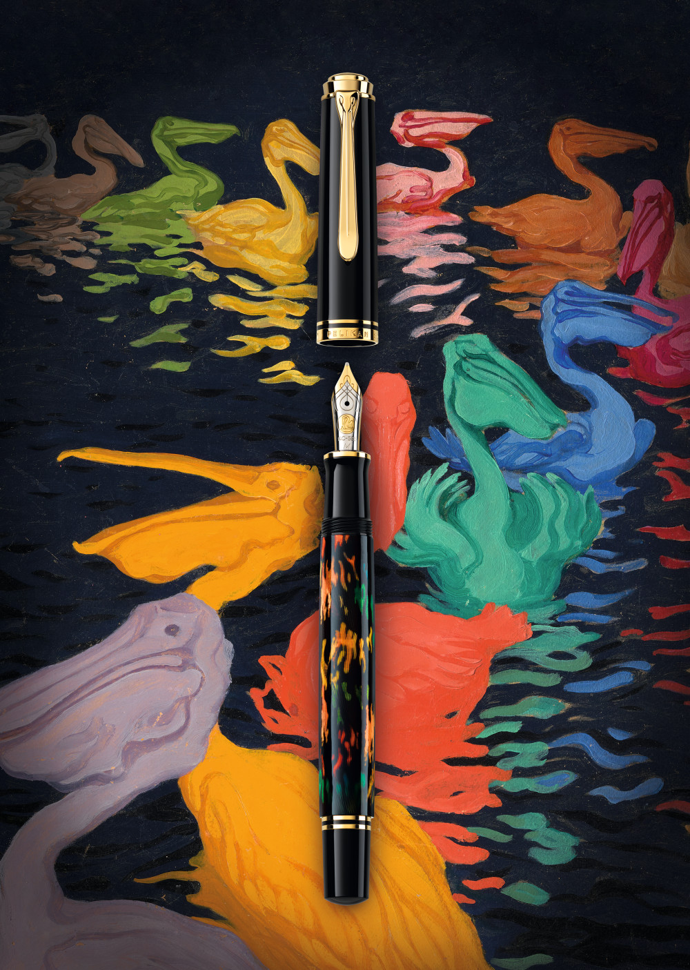 Pelikan Fountain pen Souveran 600 Art Collection Glauco Cambon 