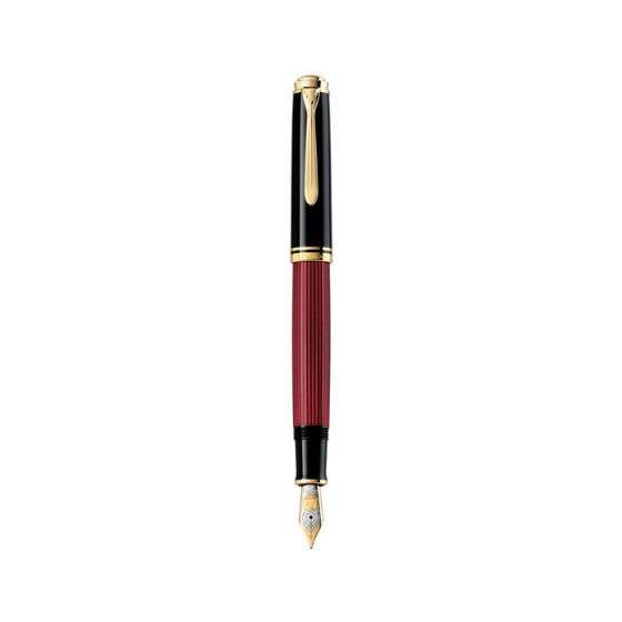 Pelikan Fountain pen Souveran M400 green blue red black and tortoiseshell-white EF F M B 